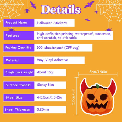 🔥Up to 50% OFF🔥Halloween Stickers
