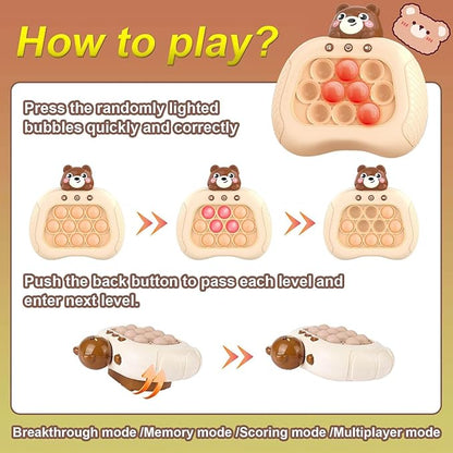 🔥LAST DAY 50% OFF - Pop The Target! Handheld Speed Push Game Machine
