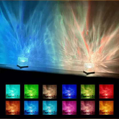 🎊Store celebration 50% OFF🔥16-color gradient rotating ocean wave projection light