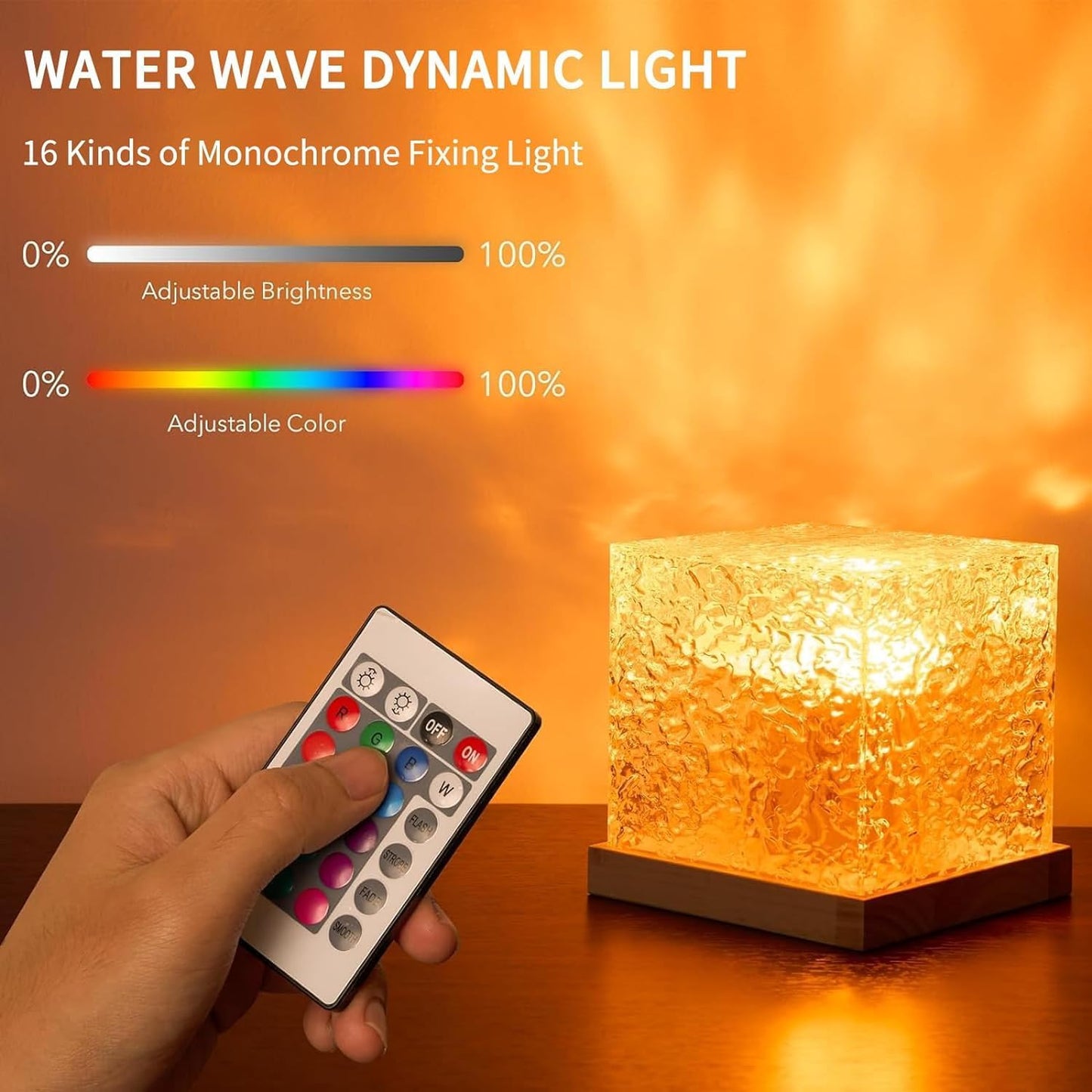🎊Store celebration 50% OFF🔥16-color gradient rotating ocean wave projection light