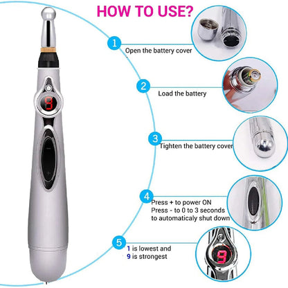 🔥Final 3 Hours: 50% OFF✨Acupuncture Pen, Electronic Acupuncture Pen Therapy, Energy Massage Tools