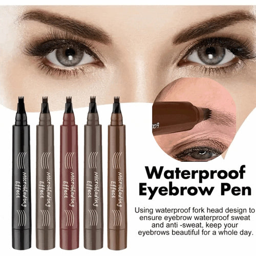 🌈Last Day - Buy 1 Get 1 Free💜Four-pronged Wild Water Eyebrow Pencil🖊️