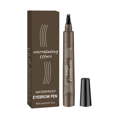 🌈Last Day - Buy 1 Get 1 Free💜Four-pronged Wild Water Eyebrow Pencil🖊️