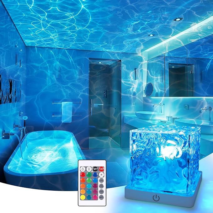🎊Store celebration 50% OFF🔥16-color gradient rotating ocean wave projection light