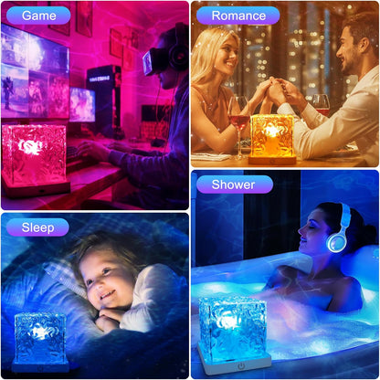 🎊Store celebration 50% OFF🔥16-color gradient rotating ocean wave projection light