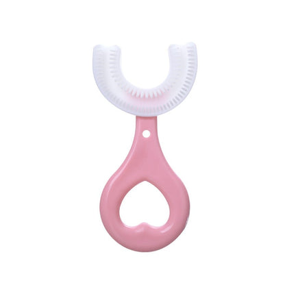 🌈Final 3 Hours: 50% OFF🔥All Rounded Children U-Shape Toothbrush🪥