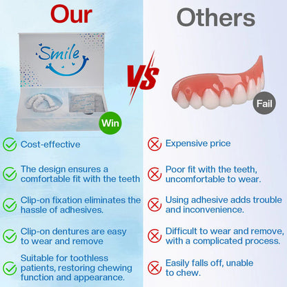 🎁Moldable Dentures🧑🏽⚕️Obtain American Dental Association (ADA) Certification ✅