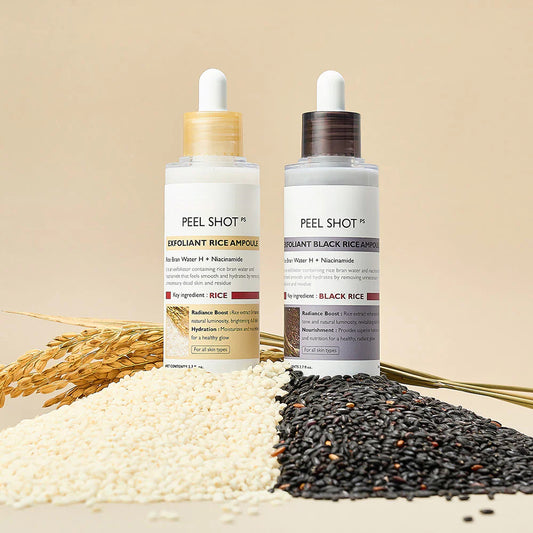 Final 3 Hours: 50% OFF 🔥 Gentle Exfoliator Glow Rice Ampoule