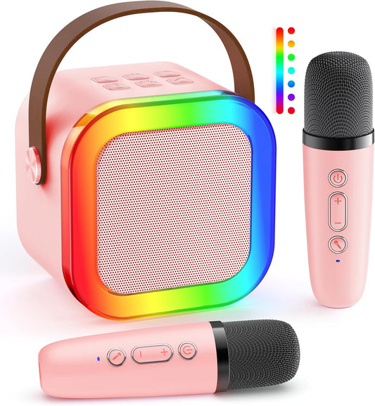 🔥 Up to 50% OFF 🎁 Mini karaoke machine with microphone and sound system