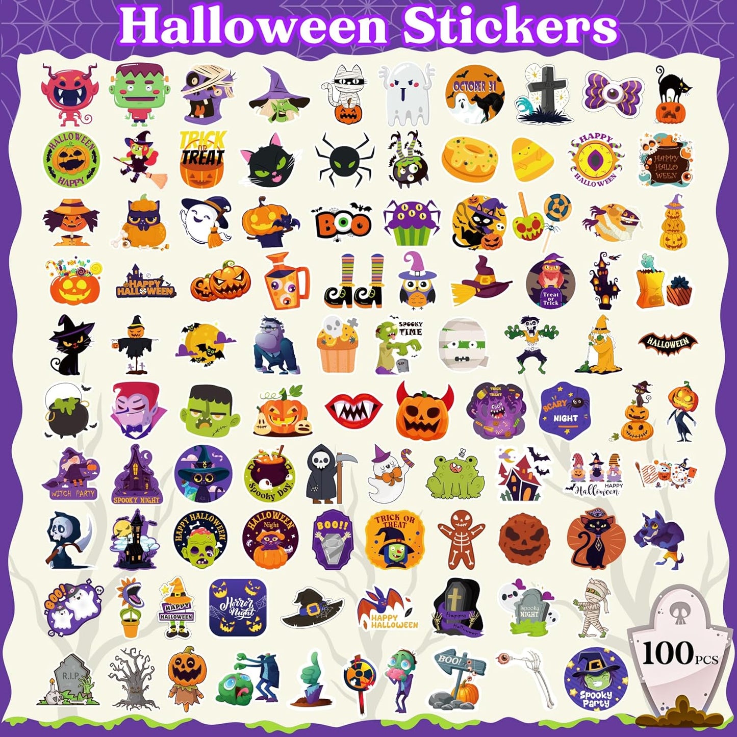 🔥Up to 50% OFF🔥Halloween Stickers