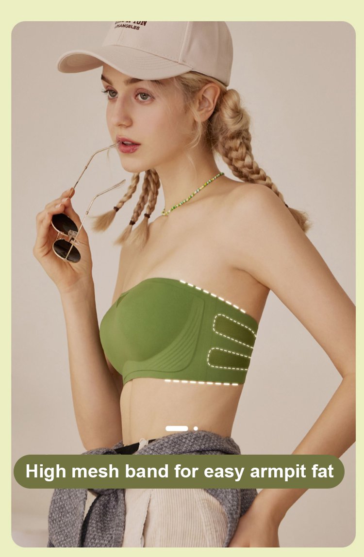 Women¡¯s seamless non-slip strapless bra
