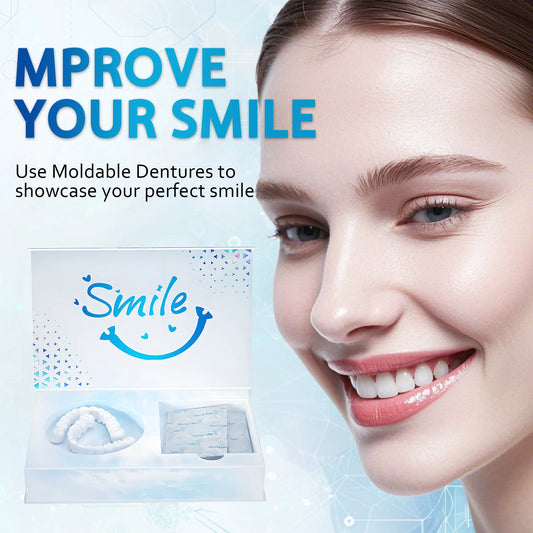 🎁Moldable Dentures🧑🏽⚕️Obtain American Dental Association (ADA) Certification ✅