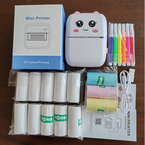 🎁 Up to 50% OFF 🖨️ Mini Sticker Printer, Pocket Thermal Sticker Printer Machine, Thermal Bluetooth Sticker Maker