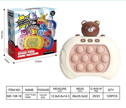 🔥LAST DAY 50% OFF - Pop The Target! Handheld Speed Push Game Machine