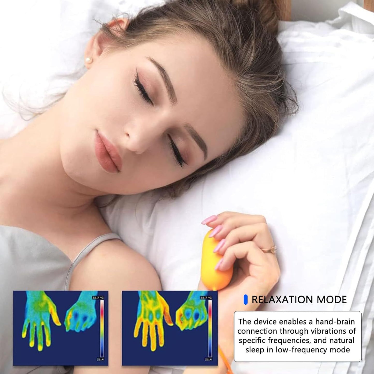 🔥 50% OFF 🔥Sleep Aid – Handheld Microcurrent Relaxation Tool for Calmness, Focus, and Gentle Relief