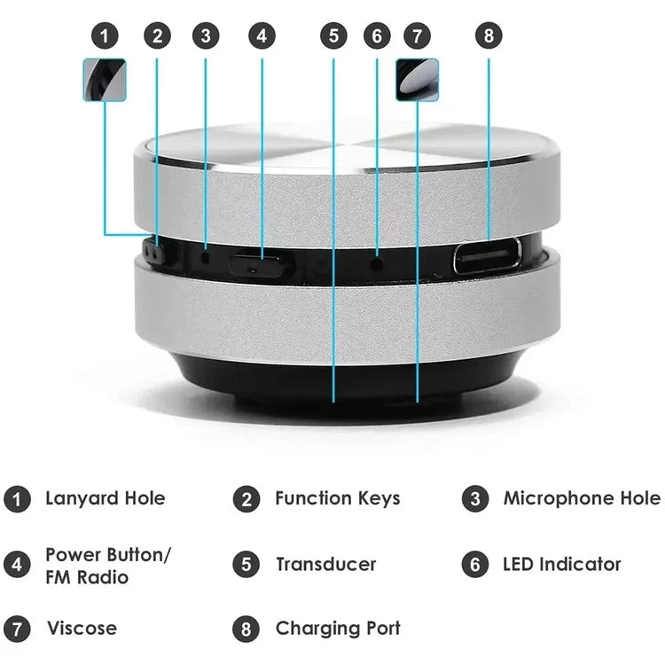 🎧Hot Sale 50% Off👂High Quality Bone Conduction Speaker Bluetooth