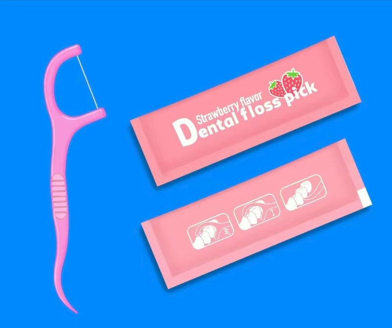 🌸Up to 50% OFF🔥100Count Dental Flossers Each Individually Wrapped