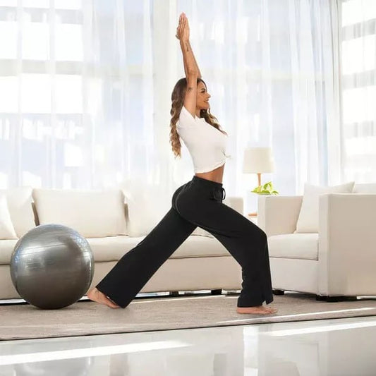 Women's Wide Leg Casual Loose Yoga Sweatpants Buy 2 Automatic 10% Off & Free Shipping??