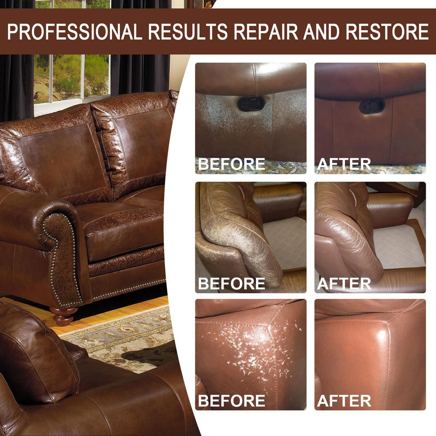 🎁2025 New Year Hot Sale🎁 Leather Repair Gel "All-Leather Rescue: Erase Scuffs, Restore Softness Easily"