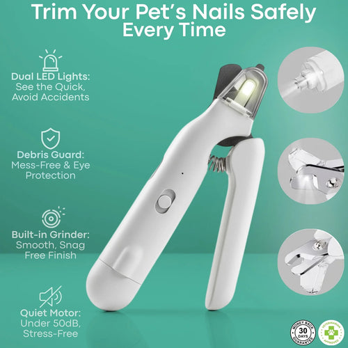 🔥Final 3 Hours: 50% OFF🐾Pet grooming electric nail clippers and nail trimmer two in one