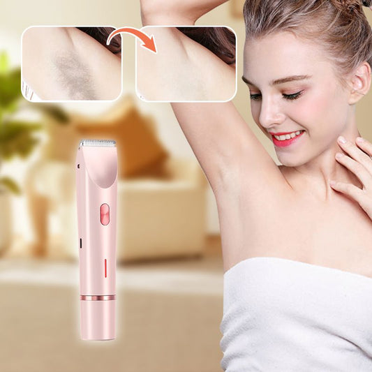 💜Dual-Head Epilator💜IPX7 Waterproof - Hair Removal & Trimming | 21-Day Silky Skin ?? ?? Cordless Design | ?? Hypoallergenic |