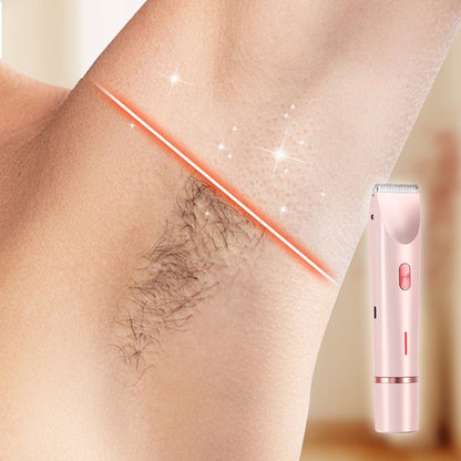 💜Dual-Head Epilator💜IPX7 Waterproof - Hair Removal & Trimming | 21-Day Silky Skin ?? ?? Cordless Design | ?? Hypoallergenic |