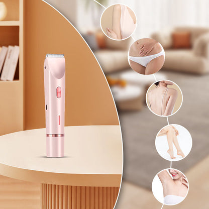 💜Dual-Head Epilator💜IPX7 Waterproof - Hair Removal & Trimming | 21-Day Silky Skin ?? ?? Cordless Design | ?? Hypoallergenic |