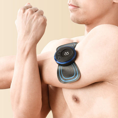 💜Hot Sale💜Portable Massager with 8 Modes and LCD Screen - Mini Muscle Stimulator for Pain Relief