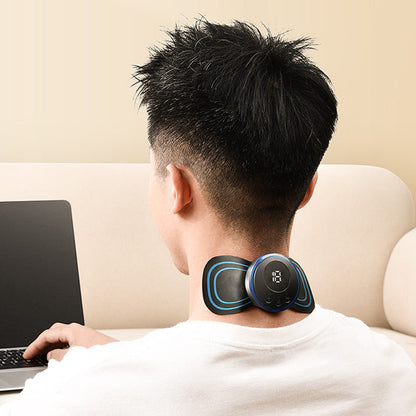 💜Hot Sale💜Portable Massager with 8 Modes and LCD Screen - Mini Muscle Stimulator for Pain Relief